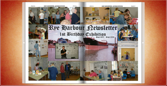 Click to go to Rye Harbour Newsletter Flipbook